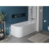Акриловая ванна 150x73 см R BELBAGNO BB712-1500-730-R