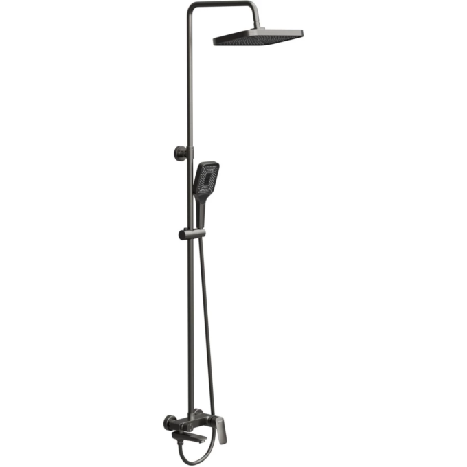 Душевая система BELBAGNO DUE DUE-VSCM-GM 310x210 мм, со смесителем