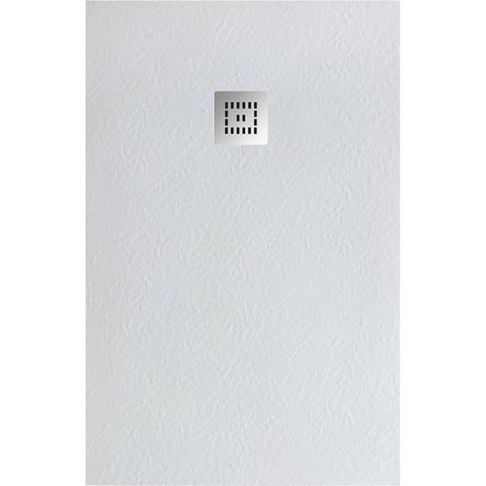 Душевой поддон из литьевого мрамора 140x80 см BELBAGNO TRAY-MR-UNO-AH-140/80-35-W-CR