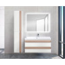 Шкаф подвесной Bianco Lucido BELBAGNO AURORA-1600-2A-SC-BL-P-L