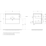 Тумба под раковину BELBAGNO KRAFT-750-2C-SO-GSO 75 см