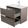 Тумба под раковину BELBAGNO UNO UNO-MINI-800-2C-SO-СO 80 см, подвесная, бежевый матовый UNO-MINI-800-2C-SO-CO